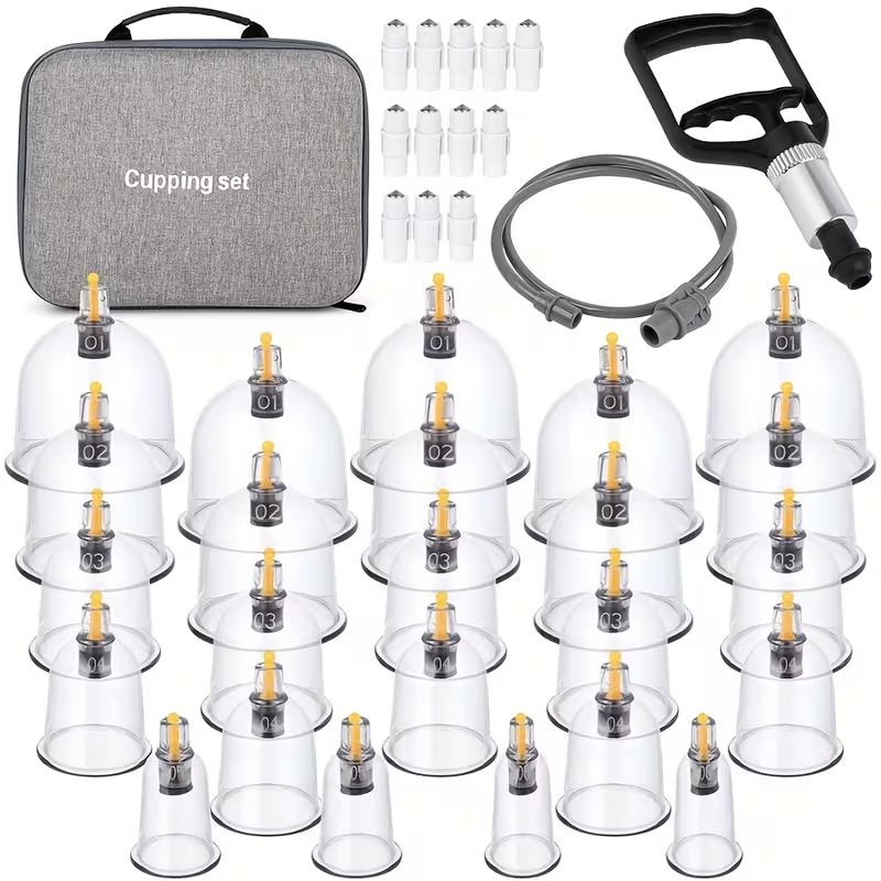 22-Piece Vacuum Cupping Therapy Set
