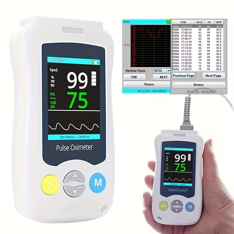 Pulse Oximeter with Continuous Monitoring